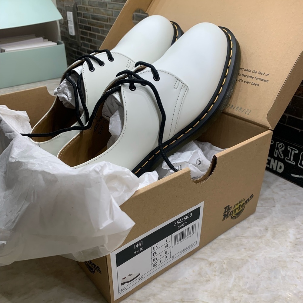 Dr. Martens Originals 1461 Leather Oxford Shoes - Picture 10 of 13